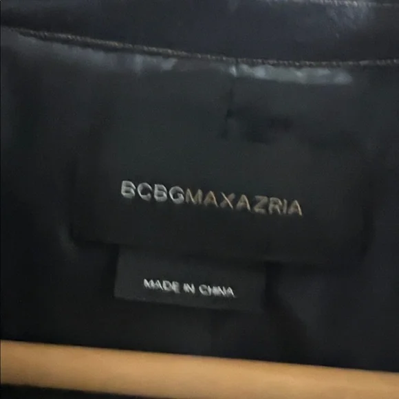 BCBGMaxAzria Black Pinstripe Blazer - Picture 2 of 5